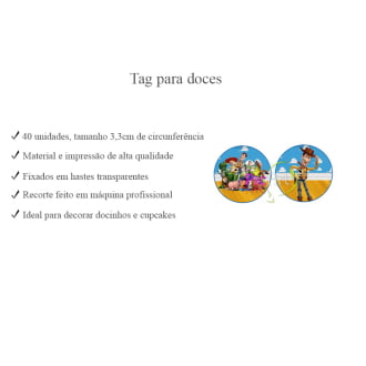 Kit Aniversário Personalizado Toy Story