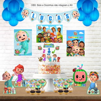 Kit Aniversário Personalizado Cocomelon