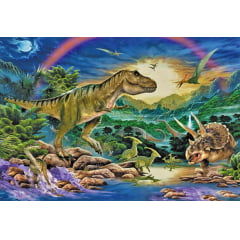Papel Arroz A4 - Dinossauros desenho - tamanho 20x30 cm