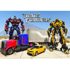 Papel Arroz A4 - Transformers - tamanho 20x30 cm
