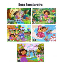 Papel de Arroz Personalizado Dora Aventureira - tamanho 20x30cm