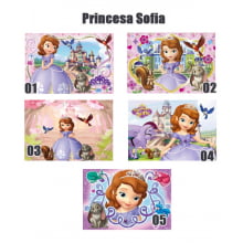 Bolo da princesa Sofia com papel arroz 