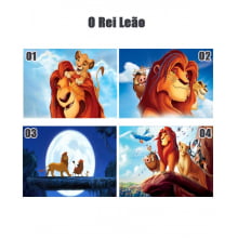 Papel Arroz A4 - O Rei Leão - tamanho 20x30 cm